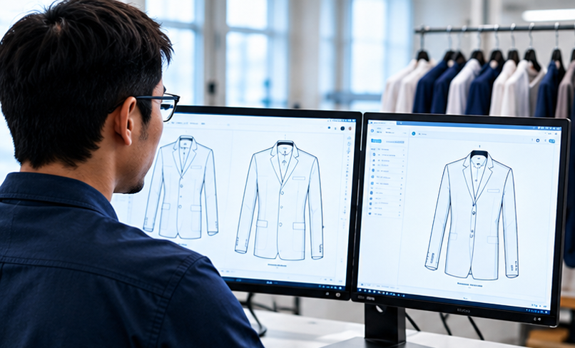 Digital garment development workflow