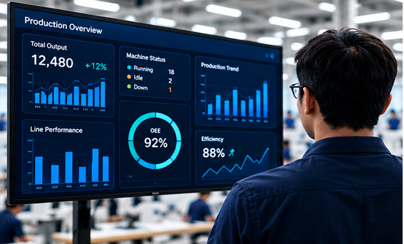 Production intelligence dashboard